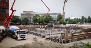 Speciaal beton voor het nieuwe UMCG Protonen Therapie Centrum Groningen